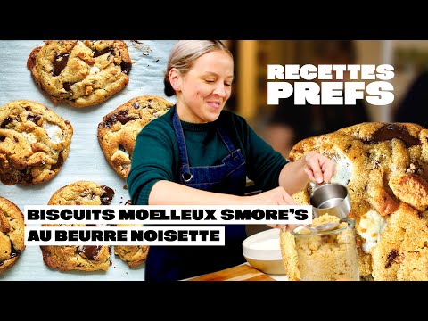 Brown Butter S’mores Cookies