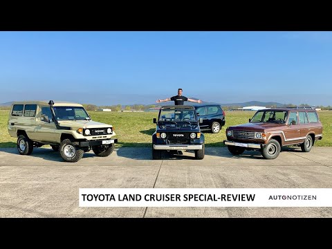 Toyota Land Cruiser Special Review: Offroad-Klassiker und Neuwagen im Fahrbericht