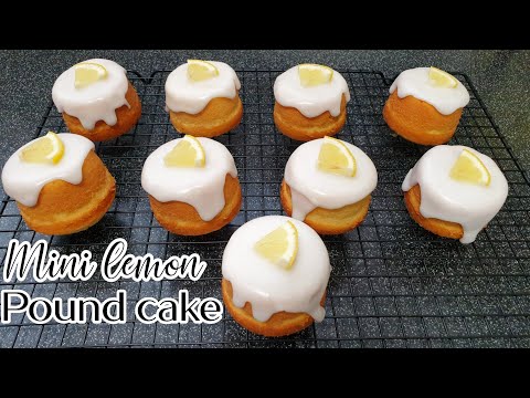MINI LEMON POUND CAKE | Pinoy juicy bites