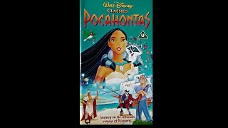 Closing to Pocahontas UK VHS 1996