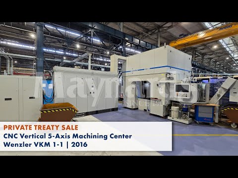 CNC Vertical 5-Axis Machining Center Wenzler VKM 1-1 | 2016  