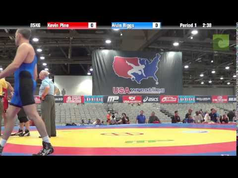 C Division 85KG - Kevin Pine vs. Alvin Riggs