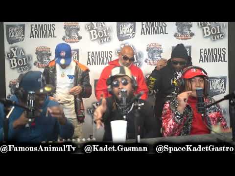 Memphis Rappers Space Gang Stops by Drops Hot Freestyle on Famous Animal Tv