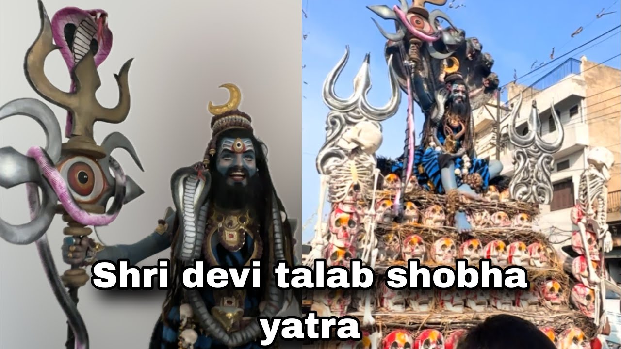 Jalandhar shoba Yatra shri devi talab mandir team @rudhra_rahul_puri_ji_ 