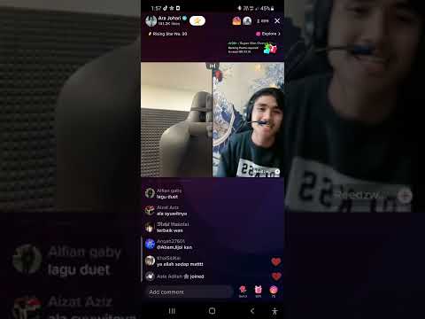 9/11/2022 (16) Ara Johari & Reedzwann - Ku Tak Bisa (Slank) + Suci Dalam Debu | Tiktok LIVE