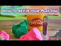 HOW TO MAKE YOUR PLAY DOH SOFT AGAIN L Reviving Dried Out Playdough L OT Hack
