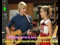 Glee - Lucky (Karaokê) 