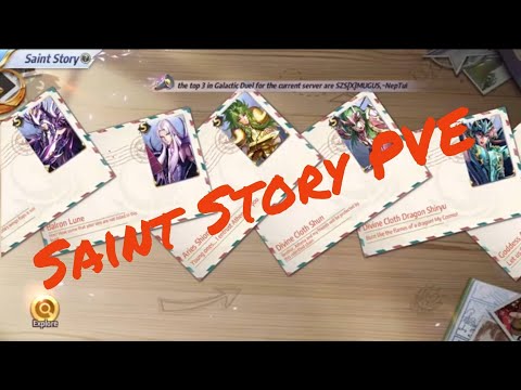 Saint Seiya : Awakening PVE Saint Story [Divine Cloth Dragon Shiryu]