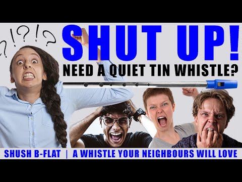A QUIET TIN WHISTLE YOUR NEIGHBOURS WILL LOVE! (Shush Bb Whistle Review)