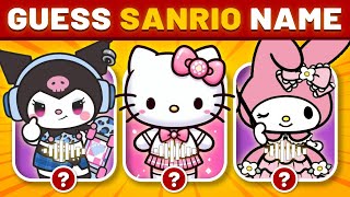 Guess the character name quiz - Sanrio quiz | hello kitty, cinnamoroll, kuromi