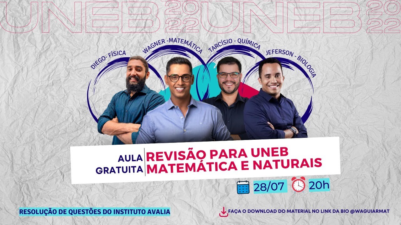 REVISÃO VESTIBULAR UNEB 2022