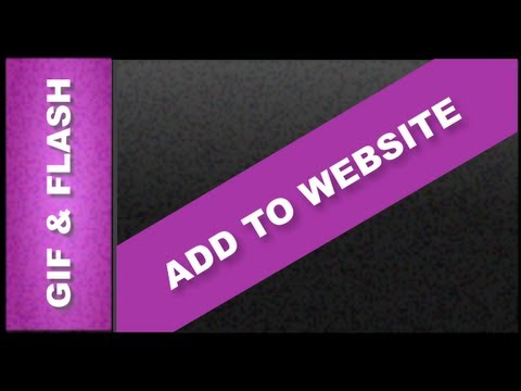Xara Web Designer 7 Premium - Adding Flash and Gif files to your website Lesson 48