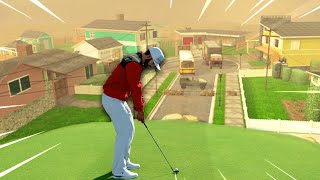 Someone Built NUKETOWN as a GOLF COURSE! PGA Tour 2K21