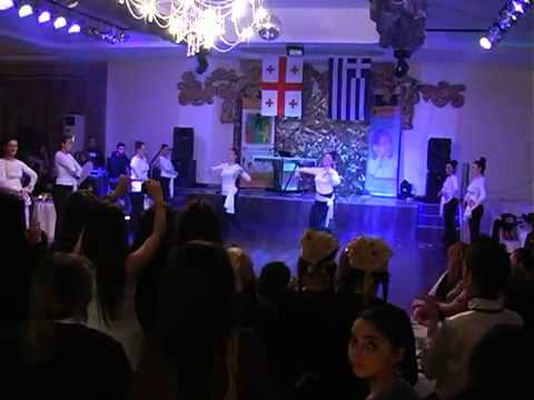 Georgian Dance Ensemble Pesvebi  lazuri  Daisi Thessalonikh 18 03 2012