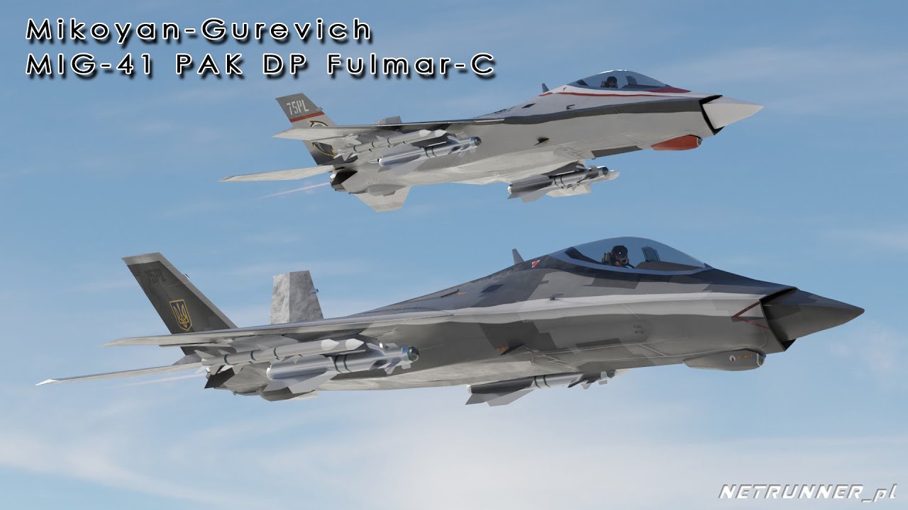MIG-41 PAK DP Fulmar-C 3D Model