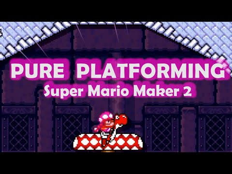TAKING THE KING'S TEMPLE-Pure Platforming-Super Mario Maker 2