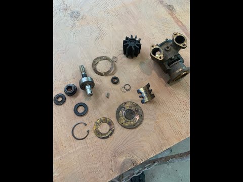 Jasbco 9700 01 Raw Water Pump Rebuild