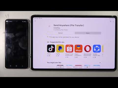 How to Move Data from Samsung Device to Lenovo Tab P12 Pro - Send Files Wirelessly / Transfer Data