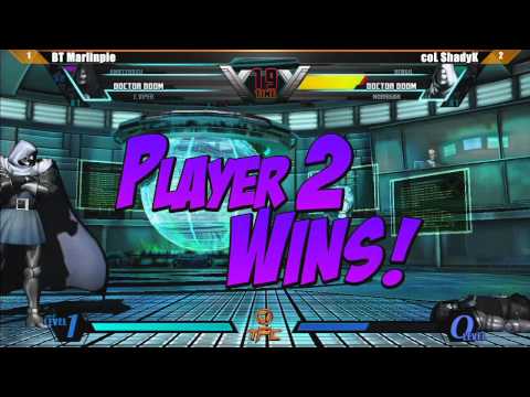 UMVC3 Top 8 BT MarlinPie vs coL ShadyK - The Fall Classic Tournament