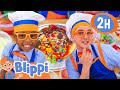 Crazy Pizza Challenge Blippi In Chef Mode BEST OF BLIPPI TOYS Educational Videos For Kids