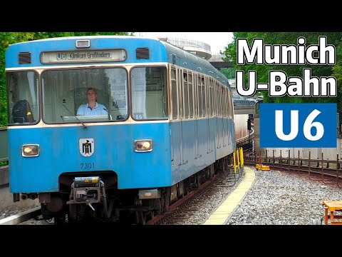 ⁴ᴷ⁶⁰ Exploring Munich U-Bahn Line U6