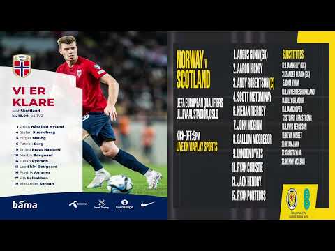 Norway Vs Scotland Euros Qualifiers Matchday 3 BBC Radio Scotland