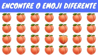 Encontre o emoji diferente nas imagens #7