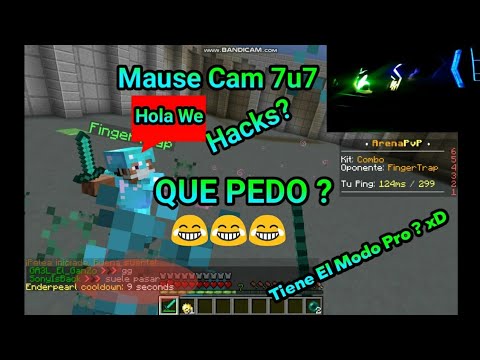 Minecraft Mause Cam LantinPlay ¿Uso Hacks ? Dano has Algo wee xD