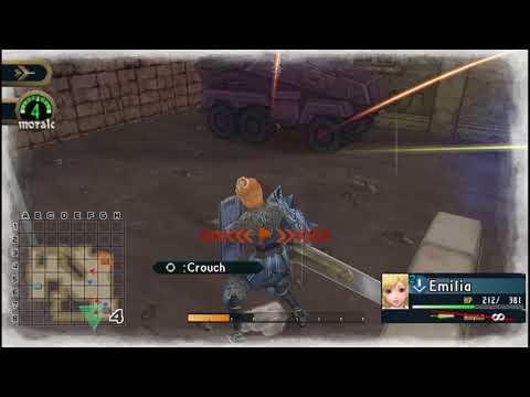Valkyria Chronicles II - August: The Cerulean Menace (A rank Ace Killed 1 Turn)