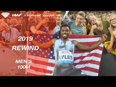 Men's 100m - IAAF Diamond League 2019