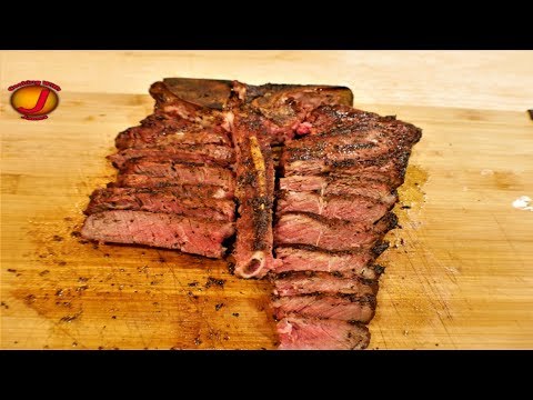 T Bone steak grilled - 96 hour salt brine| T Bone...