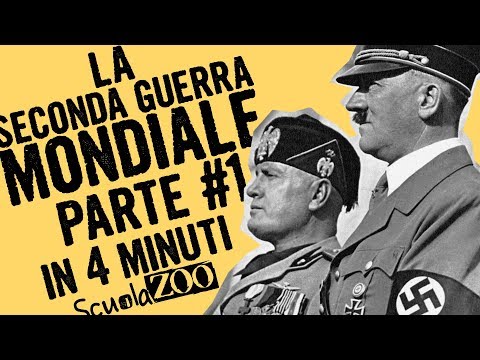 Peanuts #9 - World War II Part 1 - in 4 Minutes #ScuolaZoo