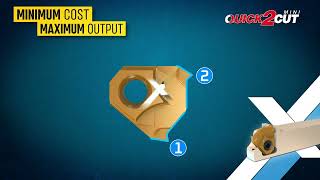 ISCAR MAXOUT  QUICK 2 CUT