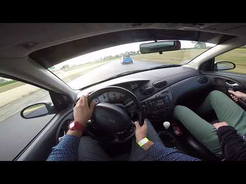 Focus ST170 chasing a Clio 3 RS