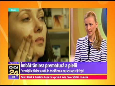 Dr. Amalia Anghel la Digimatinal - Imbatranirea prematura a pielii
