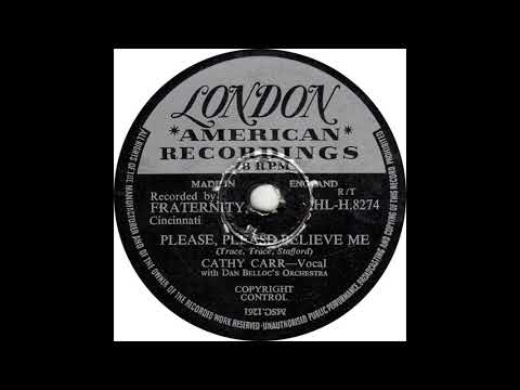 Cathy Carr - Please, Please Believe Me(1956)
