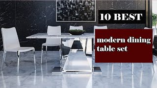 ✅ 10 Best modern dining table set New Model 2021