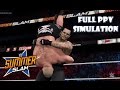 WWE 2K15 SIMULATION Summerslam 2015 Full Show Highlights