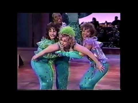 Bette Midler "Boogie Woogie Bugle Boy" in Mermade Costume on Letterman Part 1