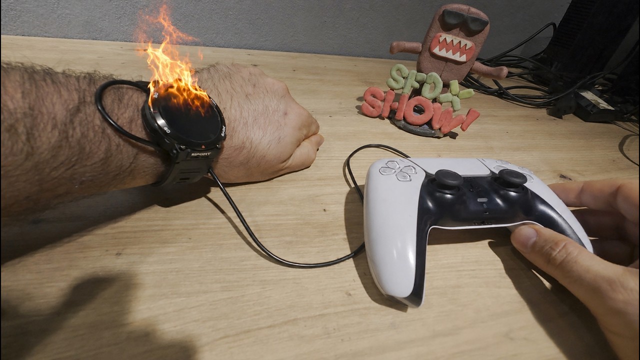Conecte un MANDO de PS5 a mi RELOJ ( Casi lo rompo)