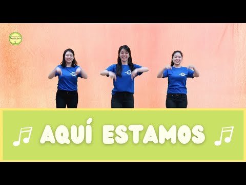 Aquí estamos | Mímica | Ministerio Infantil Semilla de Fe