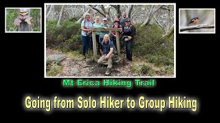 Mt Erica Hiking Trail: My first time hiking with a hiking group.