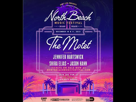 The Motet, North Beach Music Festival, Miami Beach, FL, 12-10-21