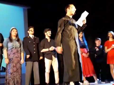 Luigi Paolillo - finale musical Scugnizzi presentazione cast