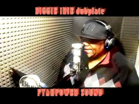 BIGGIE IRIE dubplate {FYAHPOWER SOUND} @ Dainjamentalz U$A 4.avi