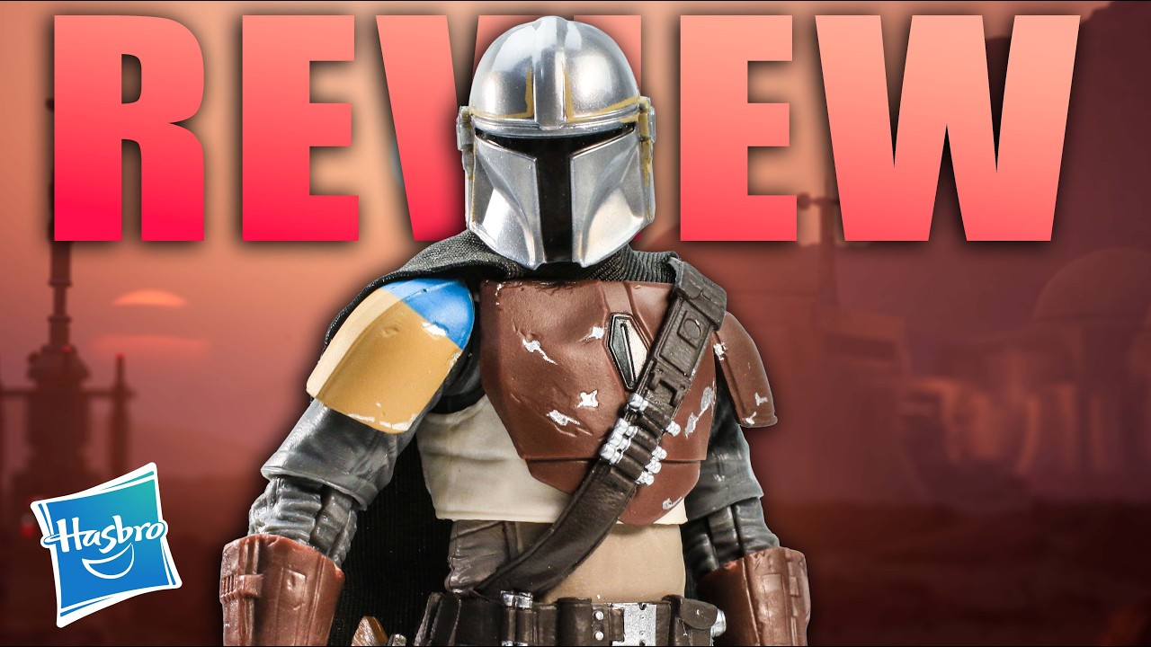 Hasbro's MILLIONTH Mandalorian - STAR WARS Black Series Pagodon SEASON 1 Mandalorian REVIEW