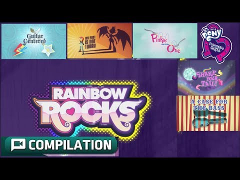 (COMPILATION) Equestria Girls Rainbow Rocks (ALL SHORTS)