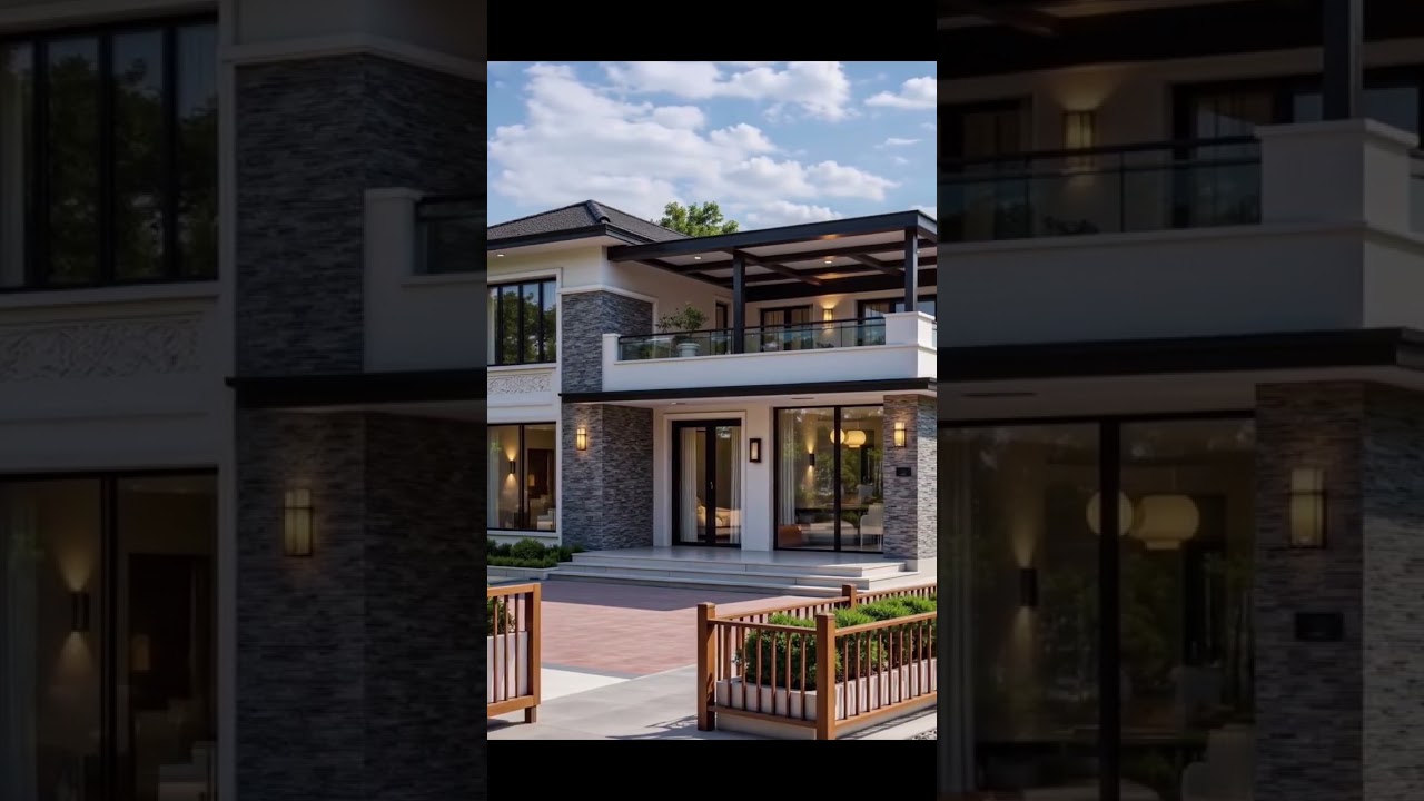 2 storey modern house design