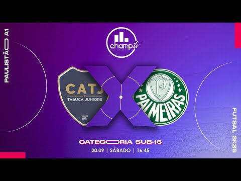 SUB-16 | TABUCA JUNIORS X PALMEIRAS | PAULISTÃO A1