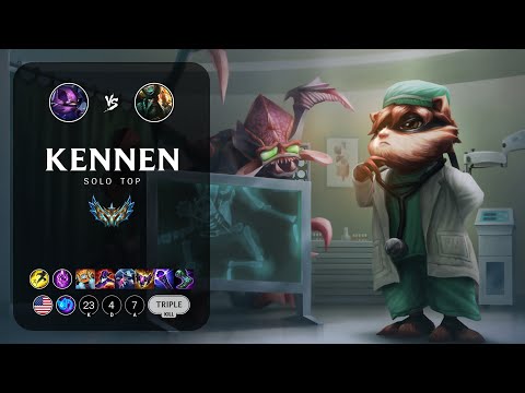 Kennen Top vs Gangplank - NA Challenger Patch 13.19